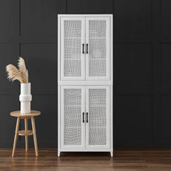 Crosley Milo Tall Kitchen Storage Pantry - KF33025WH - The Home Selection