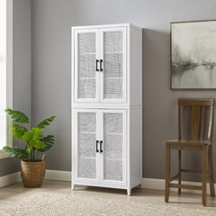 Crosley Milo Tall Kitchen Storage Pantry - KF33025WH - The Home Selection
