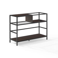 Crosley Provo Record Storage Console - CF1143MB-BR - The Home Selection
