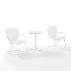 Crosley Ridgeland 108 Inch 3pc Outdoor Metal Bistro Set - KO10016 - The Home Selection