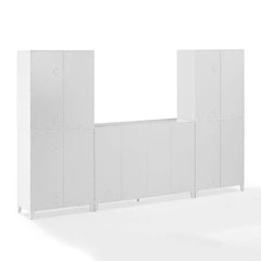 Crosley Roarke 3-piece Sideboard And Pantry Set - KF33058WH - The Home Selection