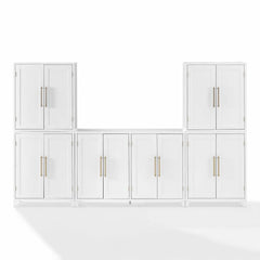 Crosley Roarke 3-piece Sideboard And Pantry Set - KF33058WH - The Home Selection