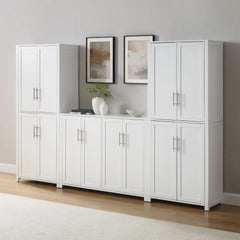 Crosley Savannah 3-piece Sideboard And Pantry Set - KF33028WH - The Home Selection