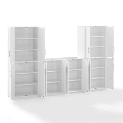 Crosley Savannah 3-piece Sideboard And Pantry Set - KF33028WH - The Home Selection