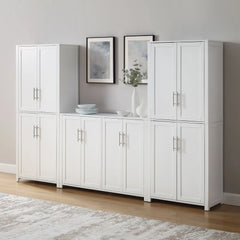 Crosley Savannah 3-piece Sideboard And Pantry Set - KF33028WH - The Home Selection