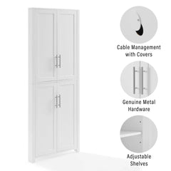 Crosley Savannah Corner Pantry - CF3140-WH - The Home Selection