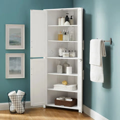 Crosley Savannah Corner Pantry - CF3140-WH - The Home Selection