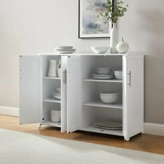 Crosley Savannah Sideboard - CF4227-WH - The Home Selection
