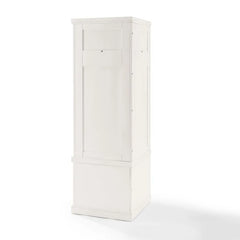 Crosley Seaside Corner Hall Tree - CF6020-WH - The Home Selection