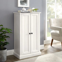 Crosley Seaside Storage Cabinet - CF3106-WH - The Home Selection