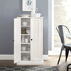 Crosley Seaside Storage Cabinet - CF3106-WH - The Home Selection