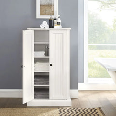 Crosley Seaside Storage Cabinet - CF3106-WH - The Home Selection