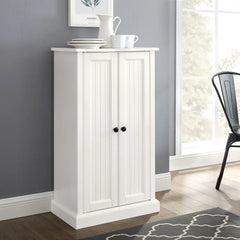 Crosley Seaside Storage Cabinet - CF3106-WH - The Home Selection