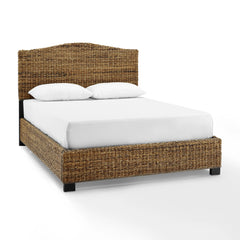 Crosley Serena Rattan King Bed - KF20030MB - The Home Selection