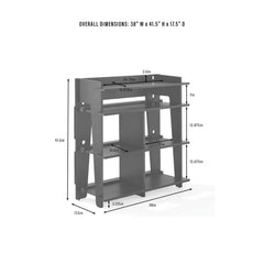 Crosley Soho Record Storage Console - CF1130 - The Home Selection