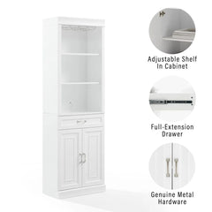 Crosley Stanton Bar Cabinet - KF33041WH - The Home Selection