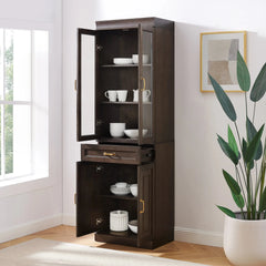 Crosley Stanton Glass Door Pantry - KF33032 - The Home Selection