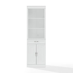 Crosley Stanton Storage Bookcase - KF33037WH - The Home Selection