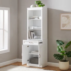Crosley Stanton Storage Bookcase - KF33037WH - The Home Selection