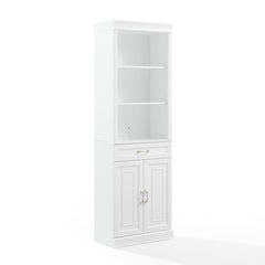Crosley Stanton Storage Bookcase - KF33037WH - The Home Selection