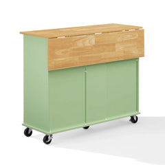 Crosley Stella Kitchen Cart Stella Kitchen Cart CF3046NA - The Home Selection