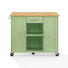 Crosley Stella Kitchen Cart Stella Kitchen Cart CF3046NA - The Home Selection