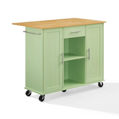 Crosley Stella Kitchen Cart Stella Kitchen Cart CF3046NA - The Home Selection