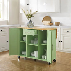 Crosley Stella Kitchen Cart Stella Kitchen Cart CF3046NA - The Home Selection
