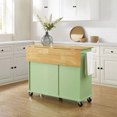 Crosley Stella Kitchen Cart Stella Kitchen Cart CF3046NA - The Home Selection