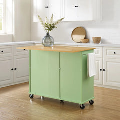 Crosley Stella Kitchen Cart Stella Kitchen Cart CF3046NA - The Home Selection