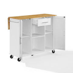 Crosley Stella Kitchen Cart Stella Kitchen Cart CF3046NA - The Home Selection