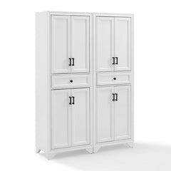 Crosley Tara 47.50 Inch 2pc Pantry Set - KF33005 - The Home Selection