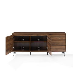 Crosley Teagan Record Storage Sideboard - KF33040BR - The Home Selection