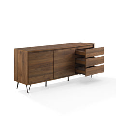 Crosley Teagan Record Storage Sideboard - KF33040BR - The Home Selection