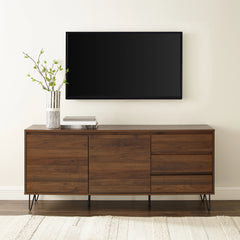 Crosley Teagan Record Storage Sideboard - KF33040BR - The Home Selection