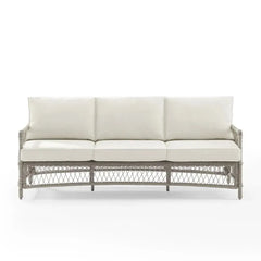 Crosley Thatcher Wicker Outdoor Sofa - KO70432DW-CR - The Home Selection