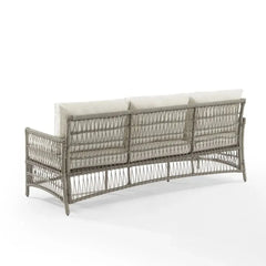 Crosley Thatcher Wicker Outdoor Sofa - KO70432DW-CR - The Home Selection