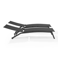 Crosley Weaver 2-piece Outdoor Chaise Lounge Set - KO70390 - The Home Selection