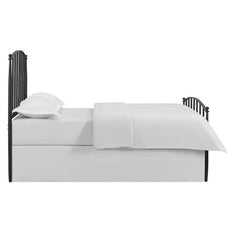 Crosley Whitney Queen Headboard And Footboard Black - CF91002-503BK - The Home Selection