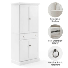 Crosley Winston Kitchen Storage Pantry - KF33026WH - The Home Selection
