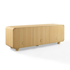 Crosley Zoe Large Record Storage Console - CF1137-AH - The Home Selection