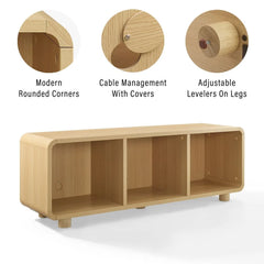Crosley Zoe Large Record Storage Console - CF1137-AH - The Home Selection