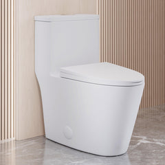 Swiss Madison Dreux One Piece Elongated Dual Flush Toilet with 0.95/1.26 GPF - SM-1T181 - The Home Selection