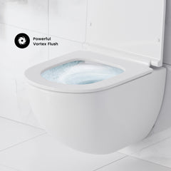 Swiss Madison St. Tropez Wall-Hung Elongated Toilet Bowl - SM-WT449 - The Home Selection