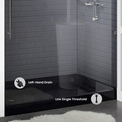 Swiss Madison Voltaire 60 x 36 Single-Threshold, Shower Base - SM-SB5 - The Home Selection
