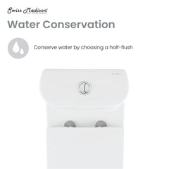 Swiss Madison Monaco One-Piece Elongated Toilet Dual-Flush 1.1/1.6 gpf - SM-1T108 - The Home Selection