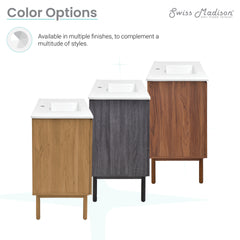 Swiss Madison Classe 36" Freestanding Bathroom Vanity with Sink Top - SM-BV663W - The Home Selection