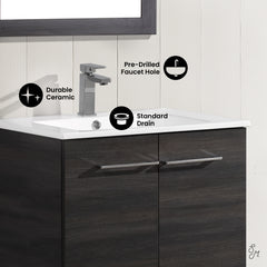 Swiss Madison Annecy 24" Bathroom Vanity - SM-BV2 - The Home Selection