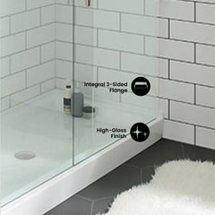 Swiss Madison Voltaire 60 x 30 Single-Threshold, Center Drain, Shower Base - SM-SB518 - The Home Selection