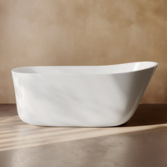 Swiss Madison Sublime 67" Single Slipper Freestanding Bathtub - SM-FB573 - The Home Selection